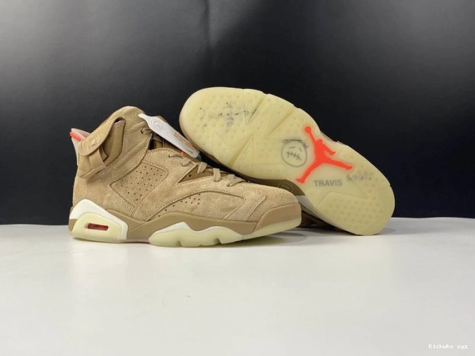 Travis Jordan Scott British Retro DH0690-200 Air Khaki 6 0812